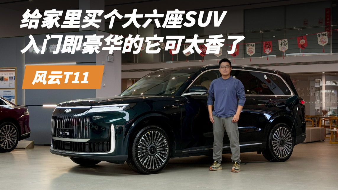 给家里选个大六座 SUV?入门即豪华的风云T11可太香了