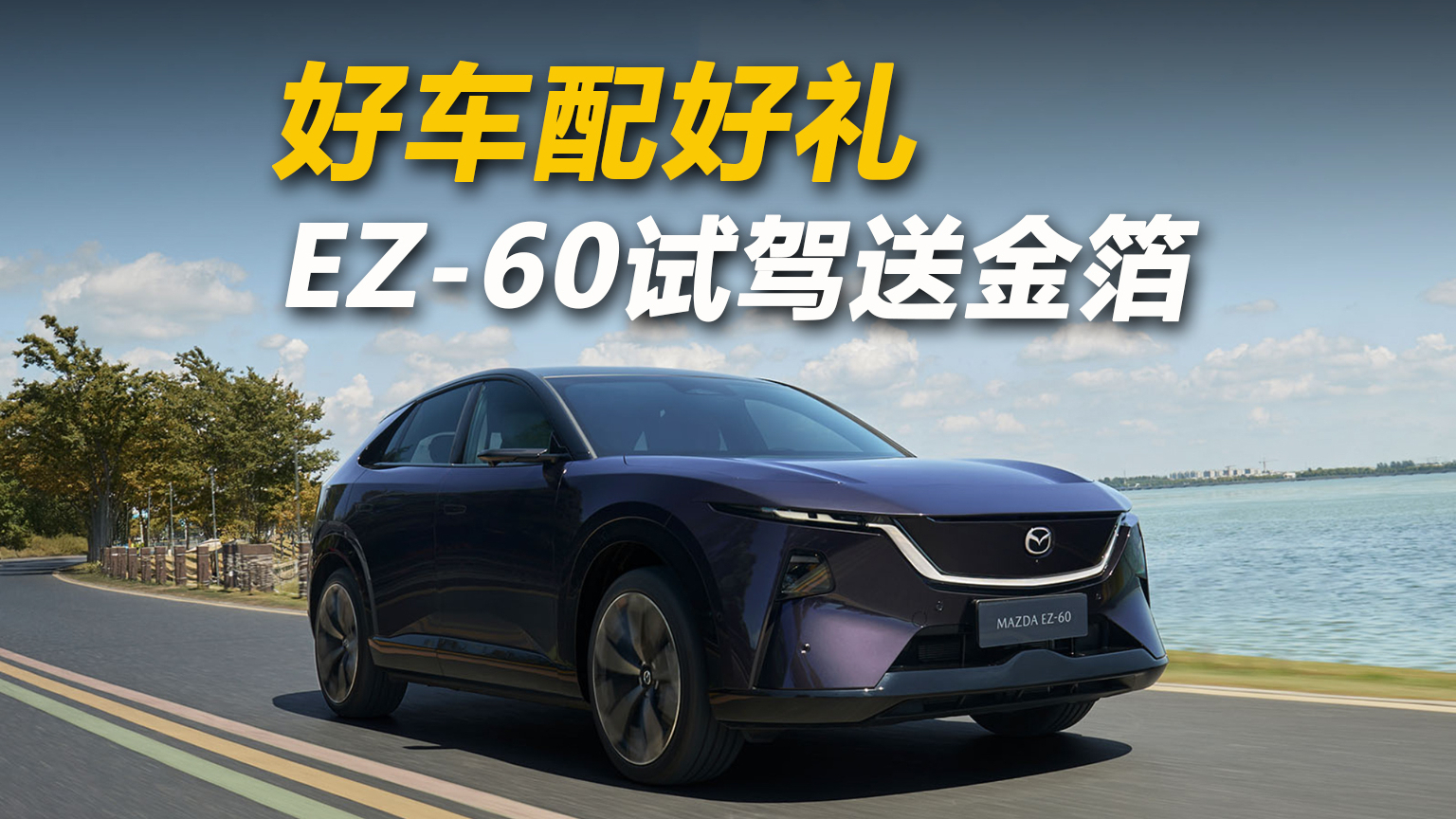好车配好礼 EZ-60试驾送金箔！