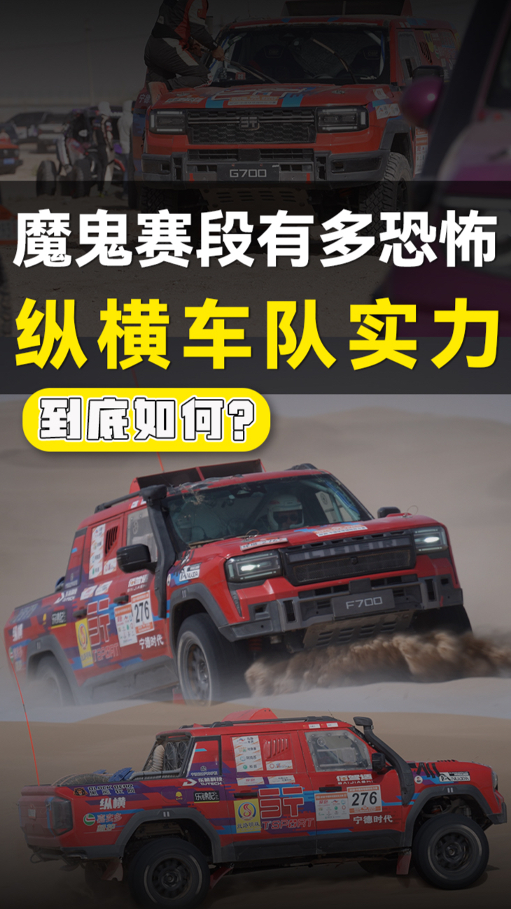 环塔拉力SS5魔鬼赛段有多恐怖?纵横车队能全员通关靠的是啥?