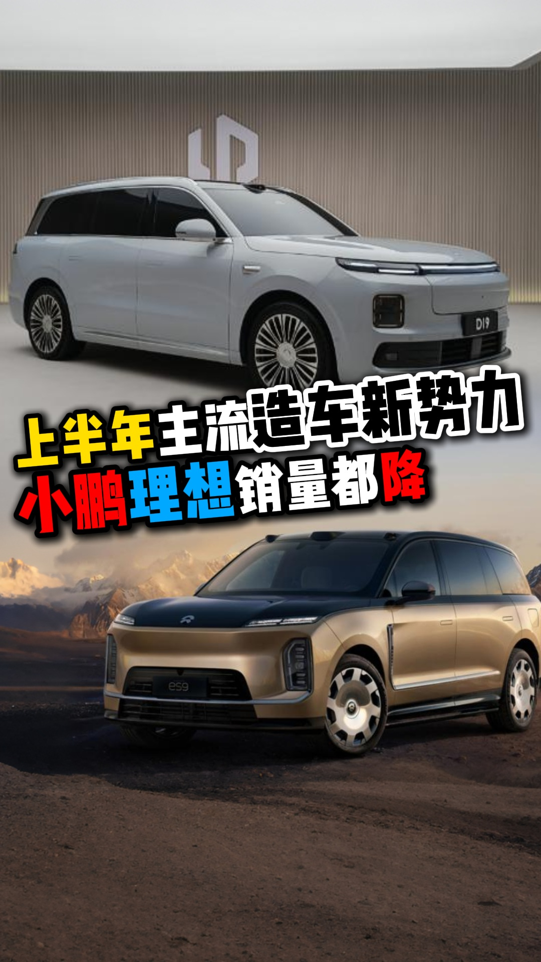 上半年主流造车新势力销量只有这两家降