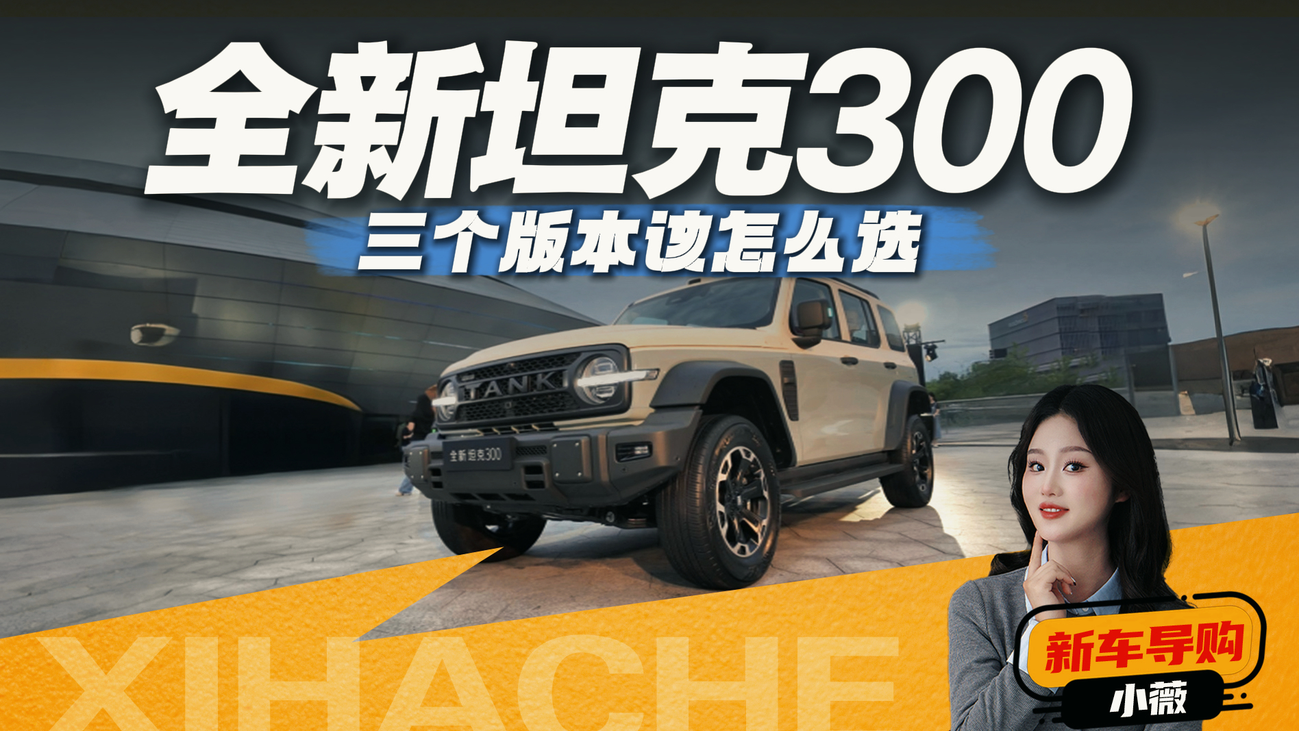 四种动力版本该怎么选？全新坦克300购车手册，帮你捋清楚了